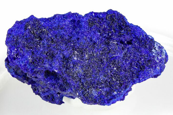 Sparkling Blue Azurite Crystals on Matrix - Congo #368205